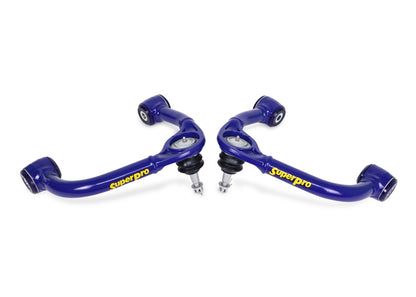 Superpro 2021+ Ford F150 Fixed Offset Front Upper Control Arm Set - Graveyard Performance