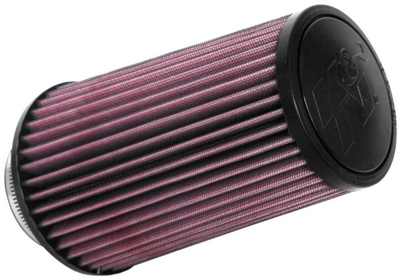 K&N Universal Round Tapered Filter 3 inch FLG / 5 inch Bottom / 4 inch Top / 7 7/8 inch Height - Graveyard Performance