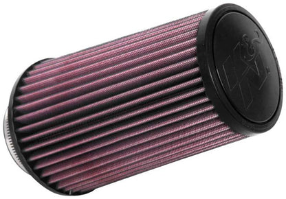 K&N Universal Round Tapered Filter 3 inch FLG / 5 inch Bottom / 4 inch Top / 7 7/8 inch Height - Graveyard Performance