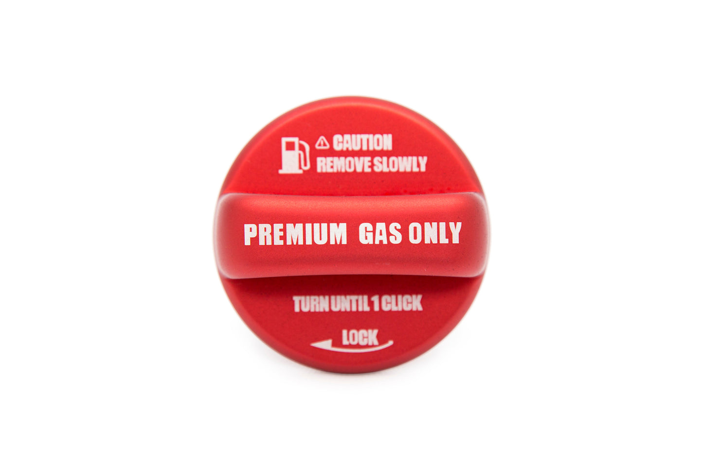 OLM Anodized Red Fuel Cap Cover - 15+ WRX / STI, 13+ FT86, 13+ Crosstrek, 14+ Forester, 12+ Impreza, - Graveyard Performance
