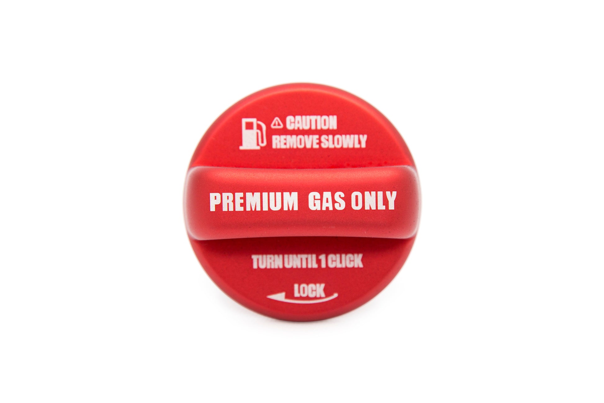 OLM Anodized Red Fuel Cap Cover - 15+ WRX / STI, 13+ FT86, 13+ Crosstrek, 14+ Forester, 12+ Impreza, - Graveyard Performance