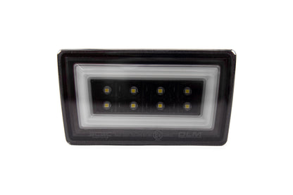 OLM NB+R F1 Rear Brake Light (Smoke Lens, Gloss Black Base, White Bar) - 15+ WRX / STI - Graveyard Performance