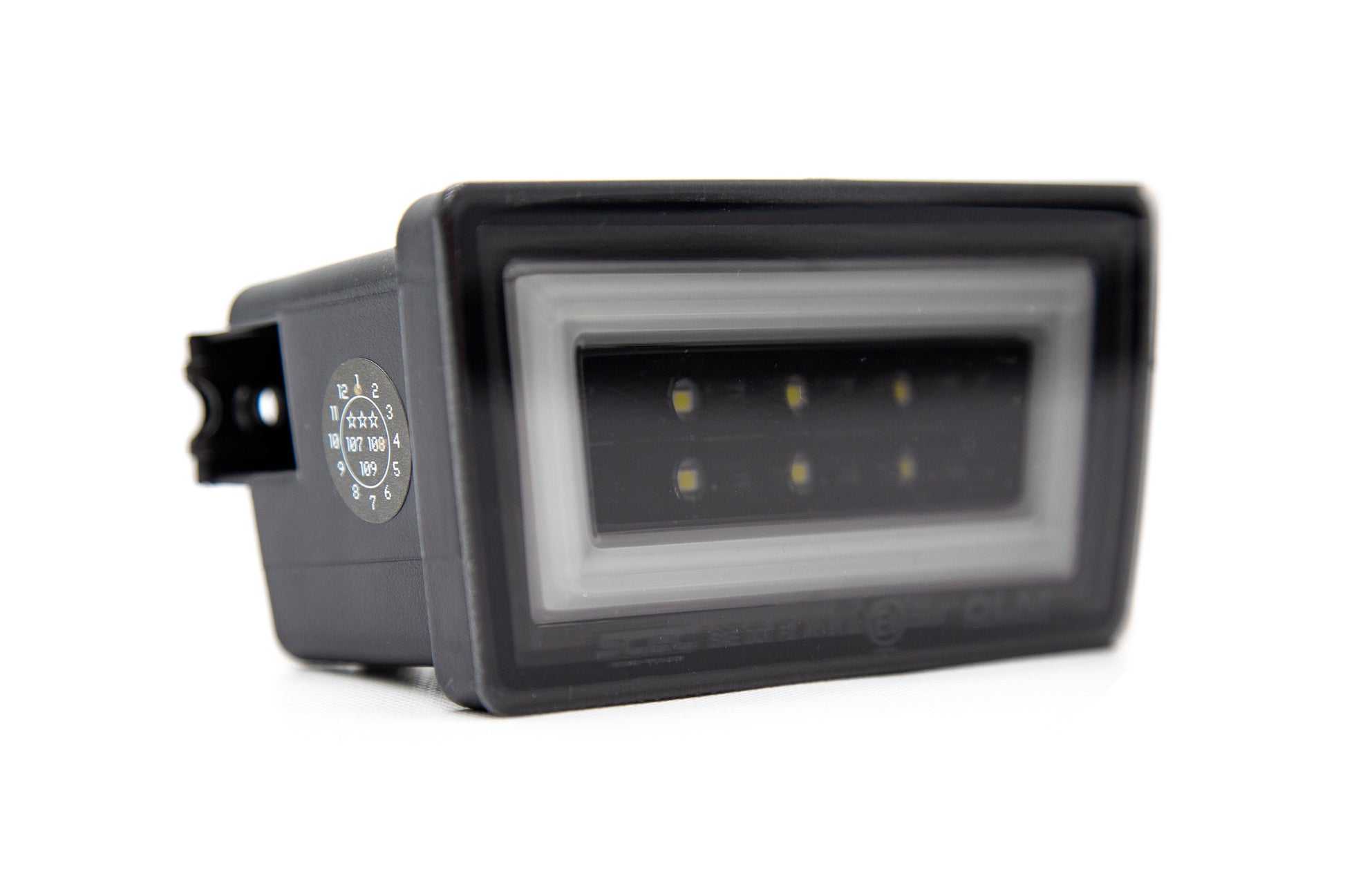 OLM NB+R F1 Rear Brake Light (Smoke Lens, Gloss Black Base, White Bar) - 15+ WRX / STI - Graveyard Performance