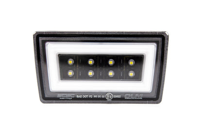 OLM NB+R F1 Rear Brake Light (Clear Lens, Gloss Black Base, White Bar) - 15+ WRX / STI - Graveyard Performance