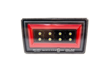 OLM NB+R F1 Rear Brake Light (Clear Lens, Gloss Black Base, Red Bar) - 15+ WRX / STI - Graveyard Performance