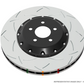 DBA 12-16 Ford Focus ST T3 5000 Series Uni-Directional Slotted Rotor Black Hat - Front
