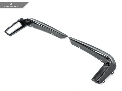 AutoTecknic Dry Carbon Front Bumper Trim - G30 5-Series M-Sport - Graveyard Performance