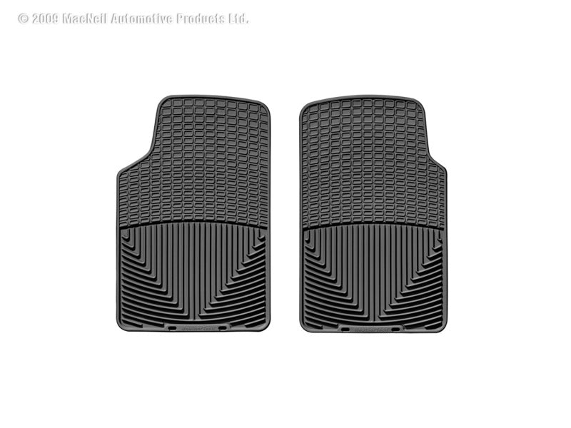 WeatherTech 98 Chevrolet Tracker Front Rubber Mats - Black - Graveyard Performance