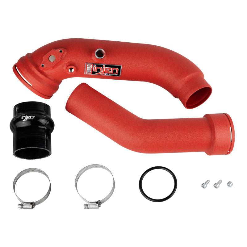 16-20 BMW L6-3.0L/ Turbo/ Twin Turbo/L4-2.0L/ L6-2.5L Wrinkle Red Turbo SES Intercooler Pipes - Graveyard Performance