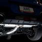 AWE Subaru BRZ/ Toyota GR86/ Toyota 86 Touring Edition Cat-Back Exhaust- Diamond Black Tips