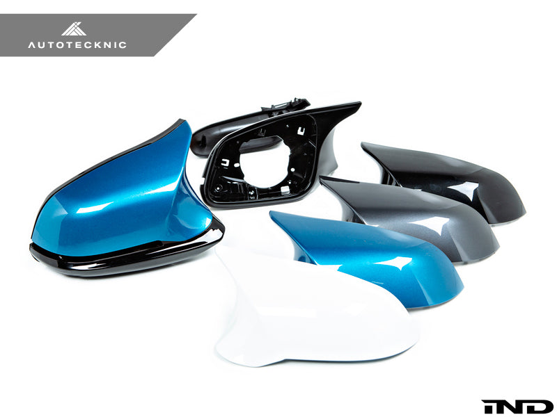 AutoTecknic Version III M-Inspired Mirror Housing Kit - F22 2-Series | F30 3-Series | F32 4-Series | F87 M2 - Graveyard Performance
