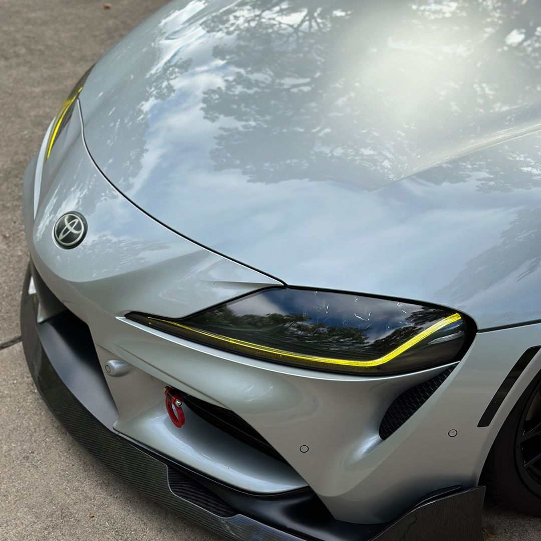 Carbon Fiber Supra AG Style Front Lip - MKV A90/A91 - Graveyard Performance