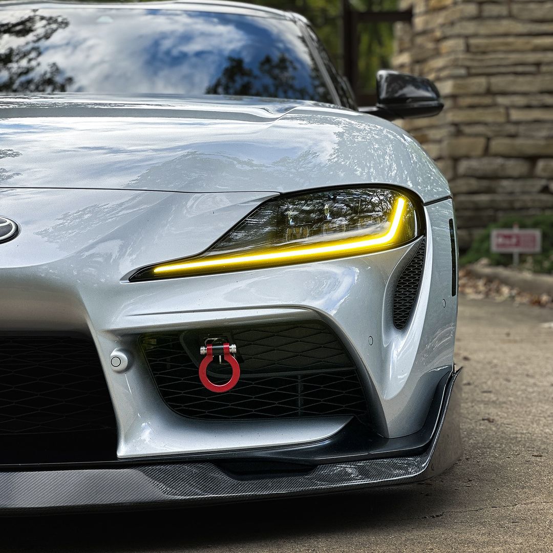 Carbon Fiber Supra AG Style Front Lip - MKV A90/A91 - Graveyard Performance