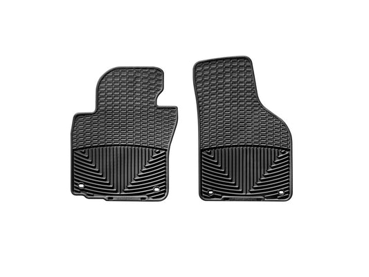 WeatherTech 05+ Volkswagen GLI Sedan Front Rubber Mats - Black - Graveyard Performance