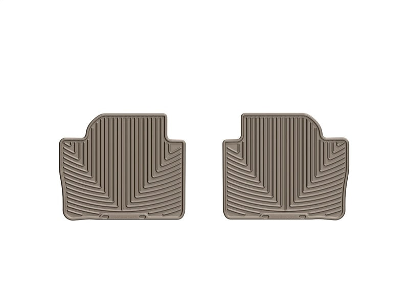 WeatherTech 12+ BMW 3-Series (F30) Rear Rubber Mats - Tan - Graveyard Performance