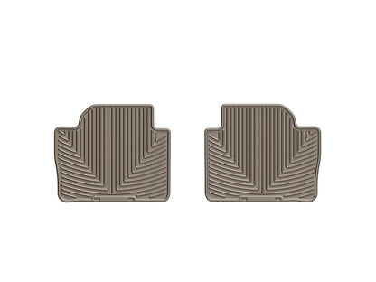 WeatherTech 12+ BMW 3-Series (F30) Rear Rubber Mats - Tan - Graveyard Performance