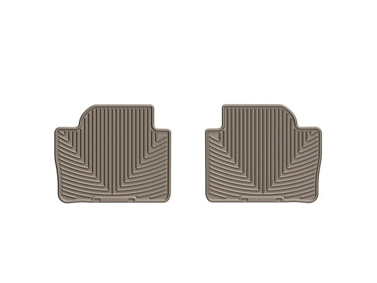 WeatherTech 12+ BMW 3-Series (F30) Rear Rubber Mats - Tan - Graveyard Performance