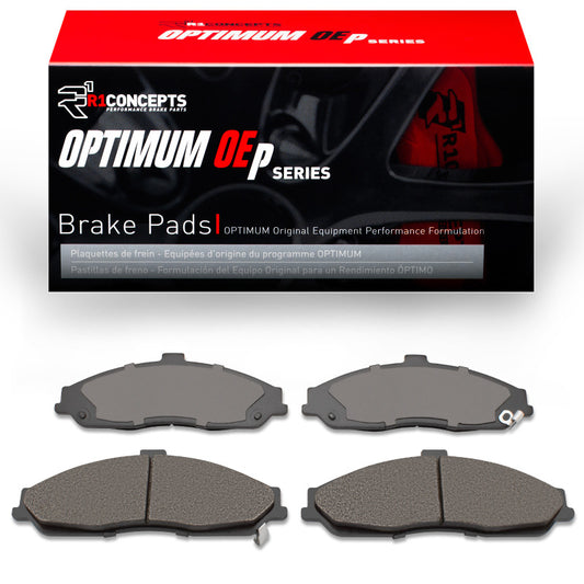 R1 11-13 Chevrolet Corvette Front Optimum OE Brake Pads