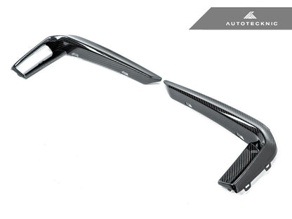 AutoTecknic Dry Carbon Front Bumper Trim - G30 5-Series M-Sport - Graveyard Performance
