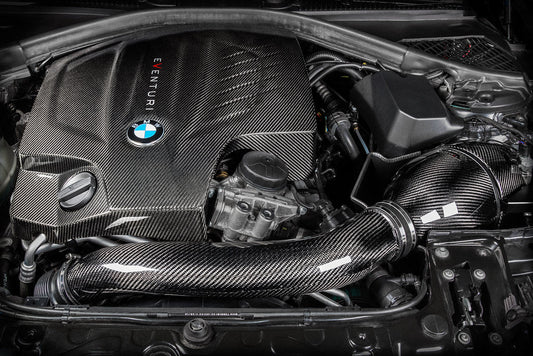 Eventuri BMW F-Chassis N55 Black Carbon Engine Cover