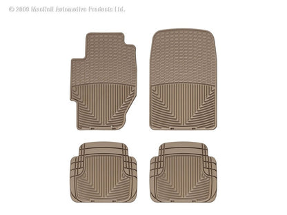 WT Rubber Mats - Front - Tan - Graveyard Performance