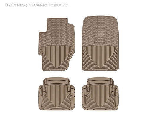 WT Rubber Mats - Front - Tan - Graveyard Performance
