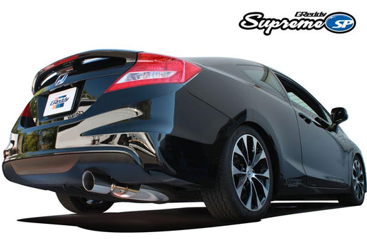 GReddy 12-15 Honda Civic Si Coupe 76mm Supreme SP Cat-Back Exhaust - Graveyard Performance