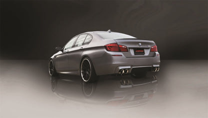 Corsa 2012-2017 BMW M5 F10 Polished Sport Axle-Back Exhaust - Graveyard Performance