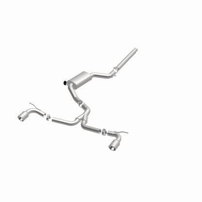 MagnaFlow SYS C/B Dual Split Rear Exit 4in Polished Tips 2015 VW GTI 2.0L Turbo - Graveyard Performance