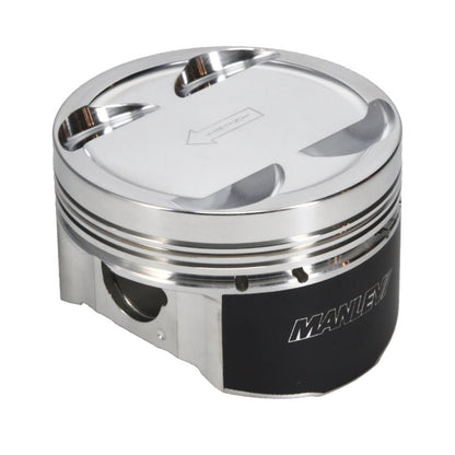 Manley 03-06 Evo 8/9 (7 Bolt 4G63T) 86mm +1mm Over Bore 8.5:1 Dish Pistons w/ Rings - Graveyard Performance