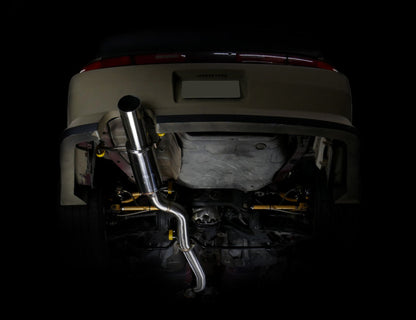 ISR Performance Series II - GT Single Exhaust System - Non Resonated - 95-98 Nissan 240sx (S14) - Graveyard Performance