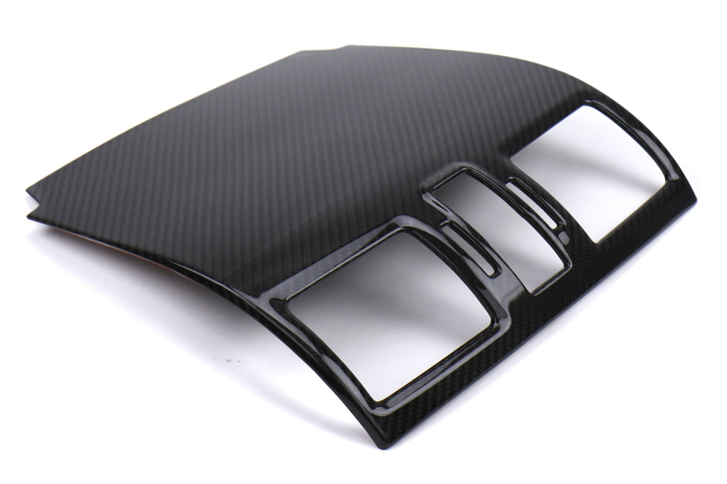 OLM LE Dry Carbon Fiber Center AC Trim Covers - 2016-2021 Subaru WRX / STI 2014-2018 Forester 2016-2017 Crosstrek - Graveyard Performance