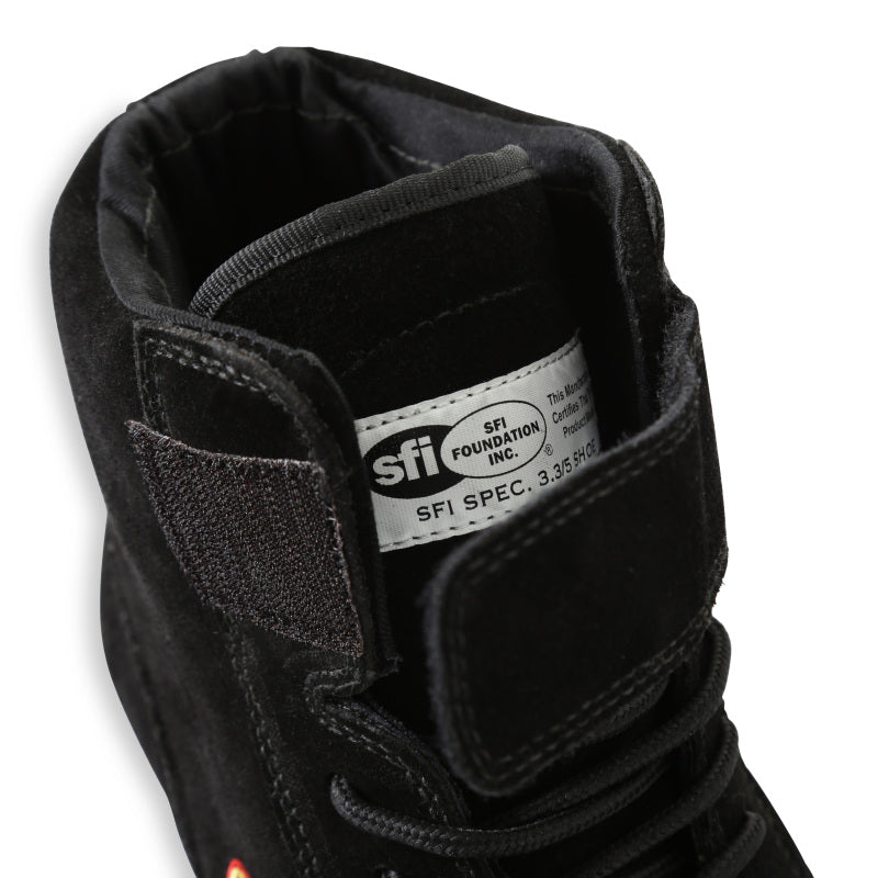 RaceQuip Black SFI Race Shoe 13.0 - Graveyard Performance