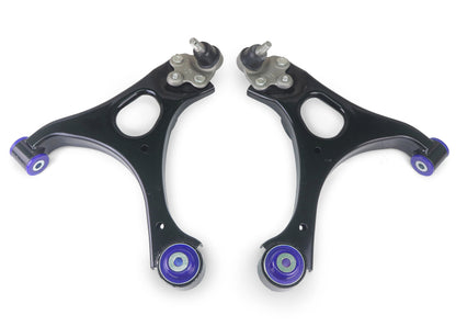 SuperPro 06 Honda Civic DX Front Lower Control Arm Set W/ Bushings - Graveyard Performance