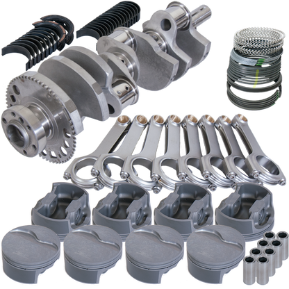 Eagle Chevy LS3 4.000in Crank 58 Tth Reluctor 6.125in H-Beam 4.065in Pistons Rotating Assembly - Graveyard Performance