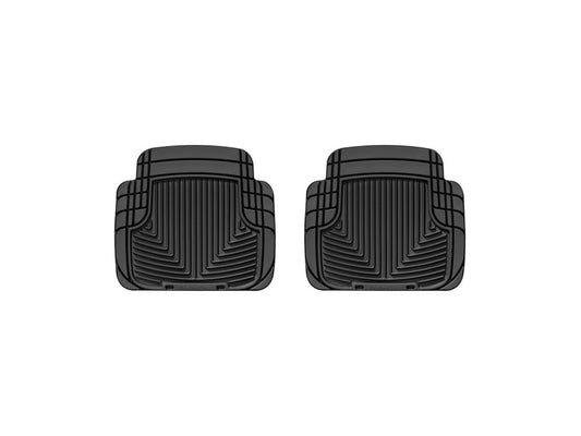 WeatherTech 99 BMW M3 Convertible Rear Rubber Mats - Black
