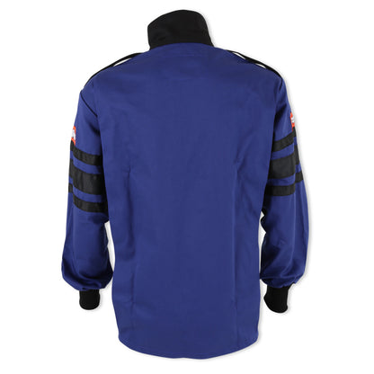 RaceQuip Blue SFI-1 1-L Jacket - Large - Graveyard Performance
