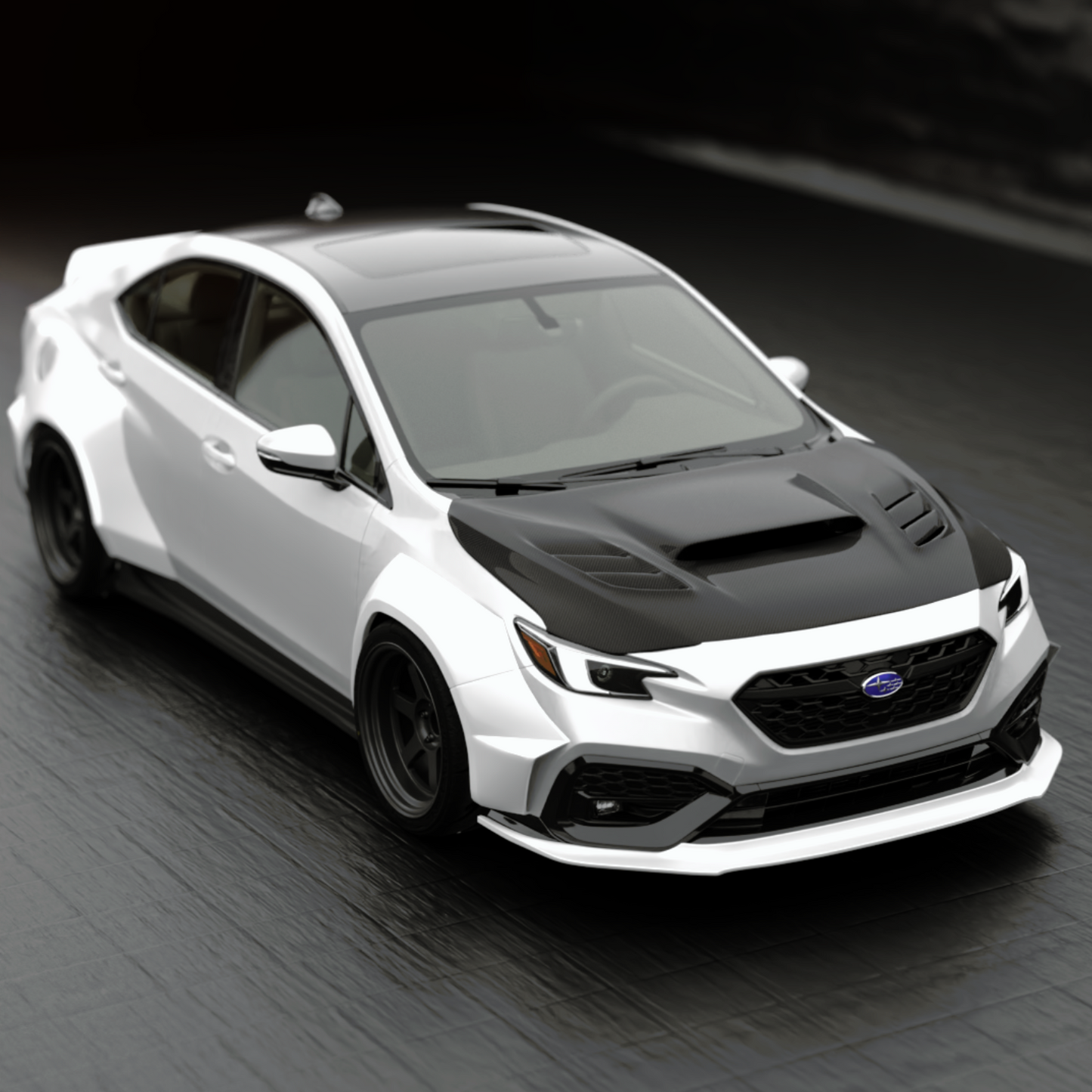 JDMuscle [22-25 WRX] Over-Fender Wide Body Kit | JDM-WRX22-WB-OF