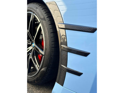 AutoTecknic Dry Carbon Front Fender Arch Trim Set - G87 M2 - Graveyard Performance