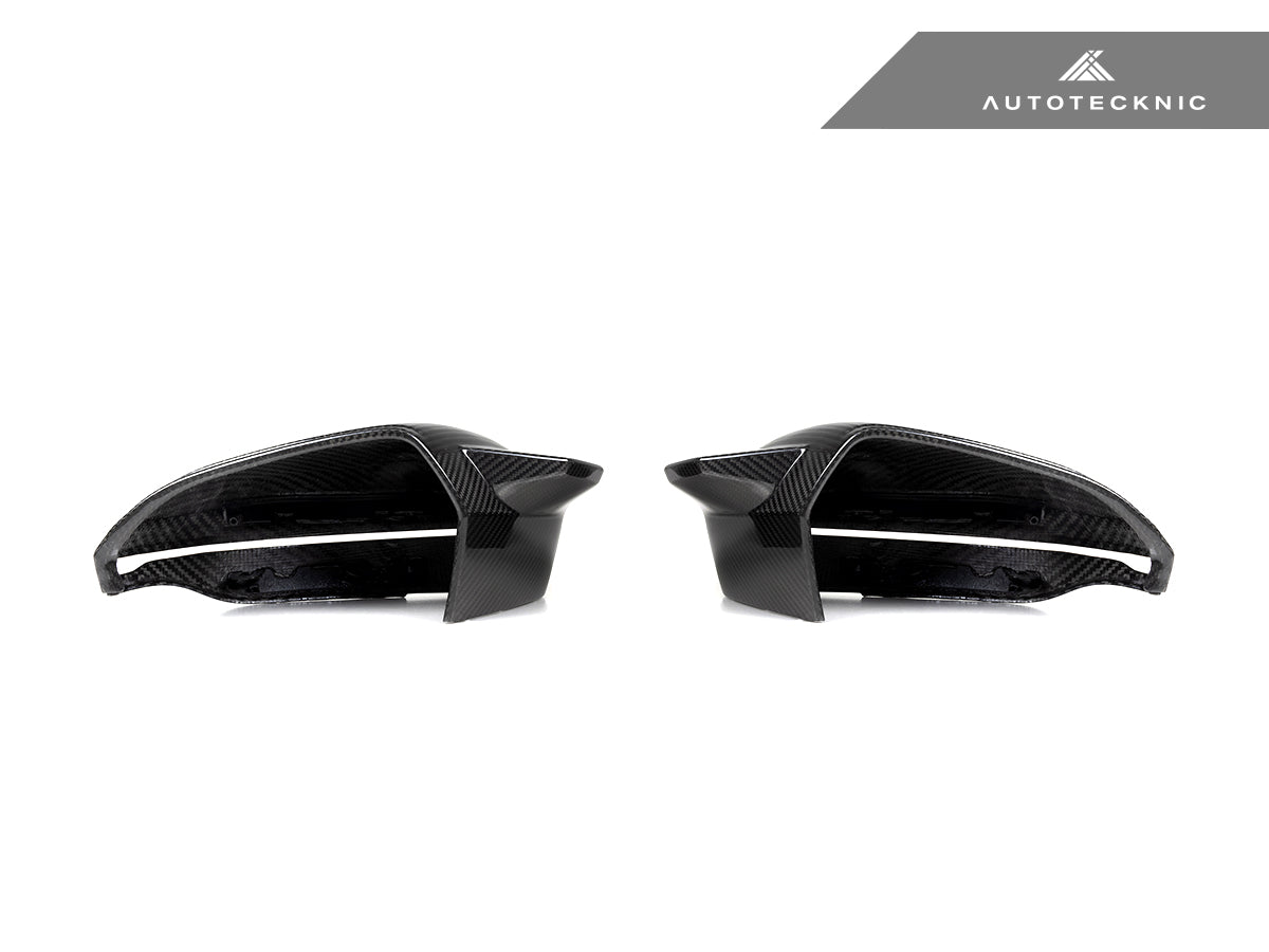 AutoTecknic Dry Carbon Fiber Mirror Cap Set - G90/ G99 M5 - Graveyard Performance