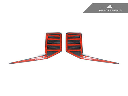 AutoTecknic Dry Carbon Rear Bumper Trim Set - G87 M2 - Graveyard Performance