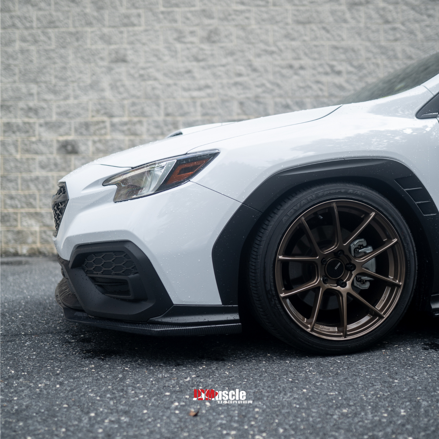 JDMuscle [22-25 WRX] Tanso Carbon Fiber Aero Combo OE+ Style