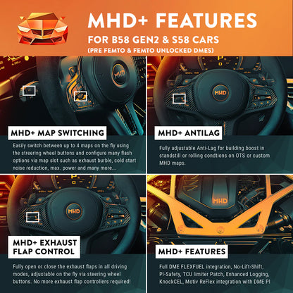 MHD Super Tuning License for B58 Supra, M340i, 340i, 440i, and more