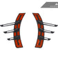 AutoTecknic Dry Carbon Rear Fender Arch Trim Set - G87 M2