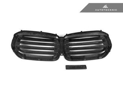 AutoTecknic Dry Carbon M-Inspired Front Grille - G05 X5 LCI - Graveyard Performance