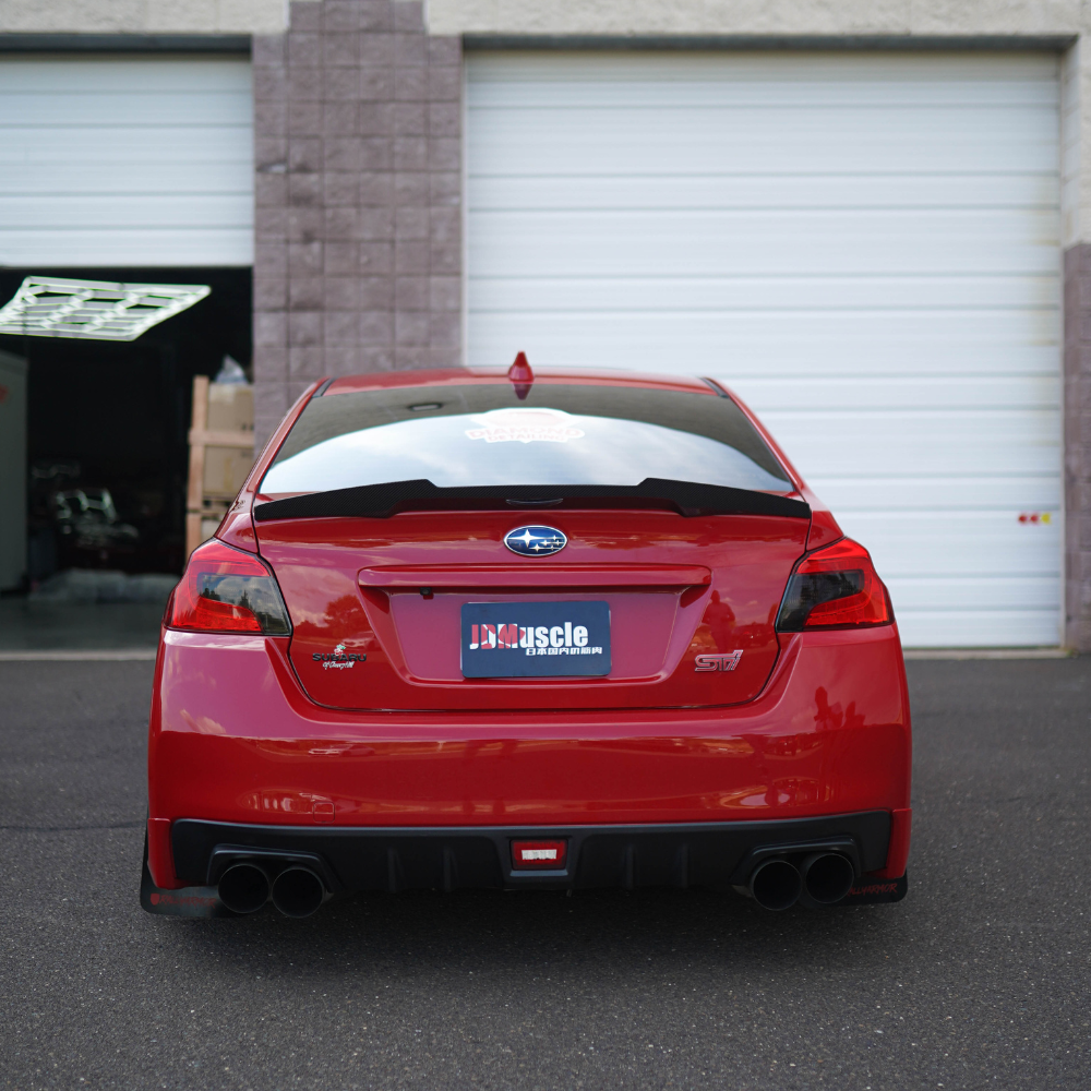 JDMuscle [15-21 WRX/STI] Carbon Fiber Trunk Duck Bill V5