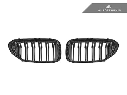 AutoTecknic Carbon Fiber Front Grille Set - G30 5-Series Pre-LCI - Graveyard Performance