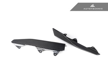 AutoTecknic Dry Carbon Side Skirt Winglet Set - F87 M2 - Graveyard Performance