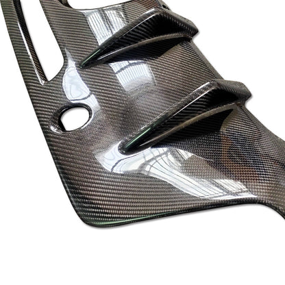 JDMuscle Tanso Carbon Fiber AM Style Rear Diffuser for 2020+ Toyota Supra