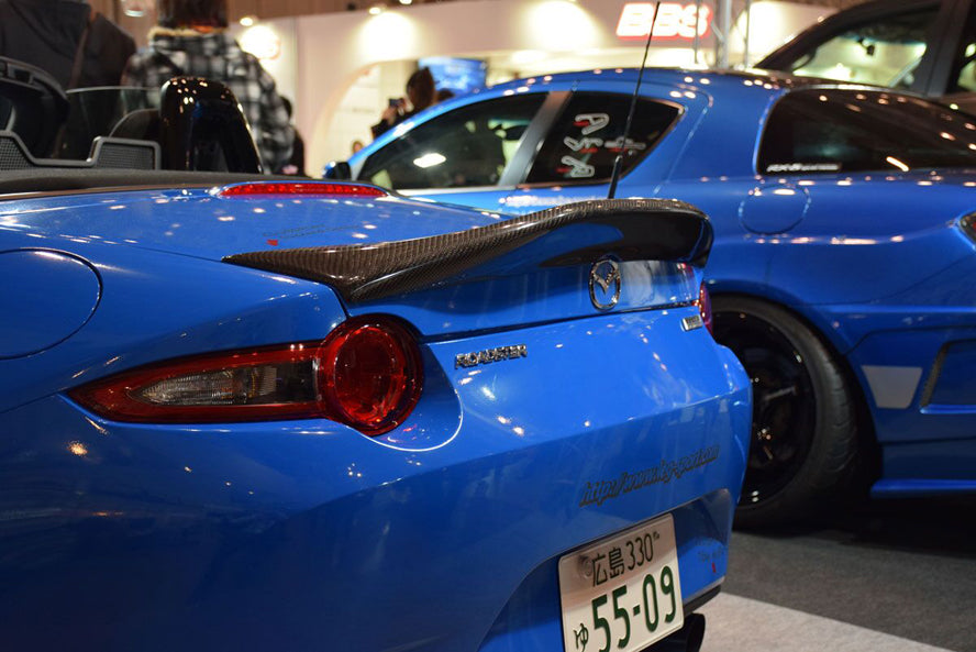 JDMuscle [16+ Mazda Miata ND] Tanso Carbon Fiber Duck Bill V1 - Graveyard Performance